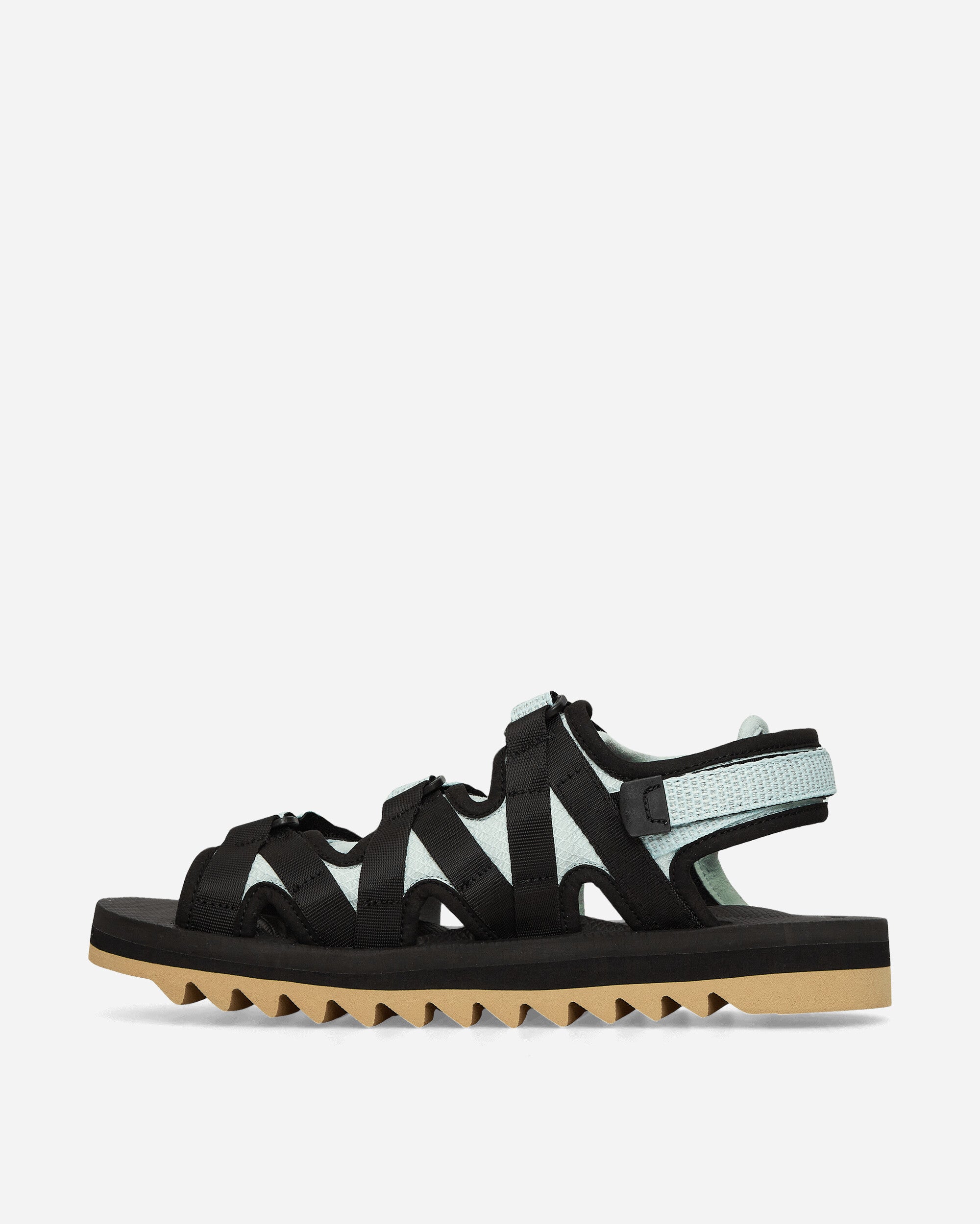 Suicoke Zip-Ab2 Black Seafoam Sandals and Slides Sandals and Mules OG229ab2 BLSF