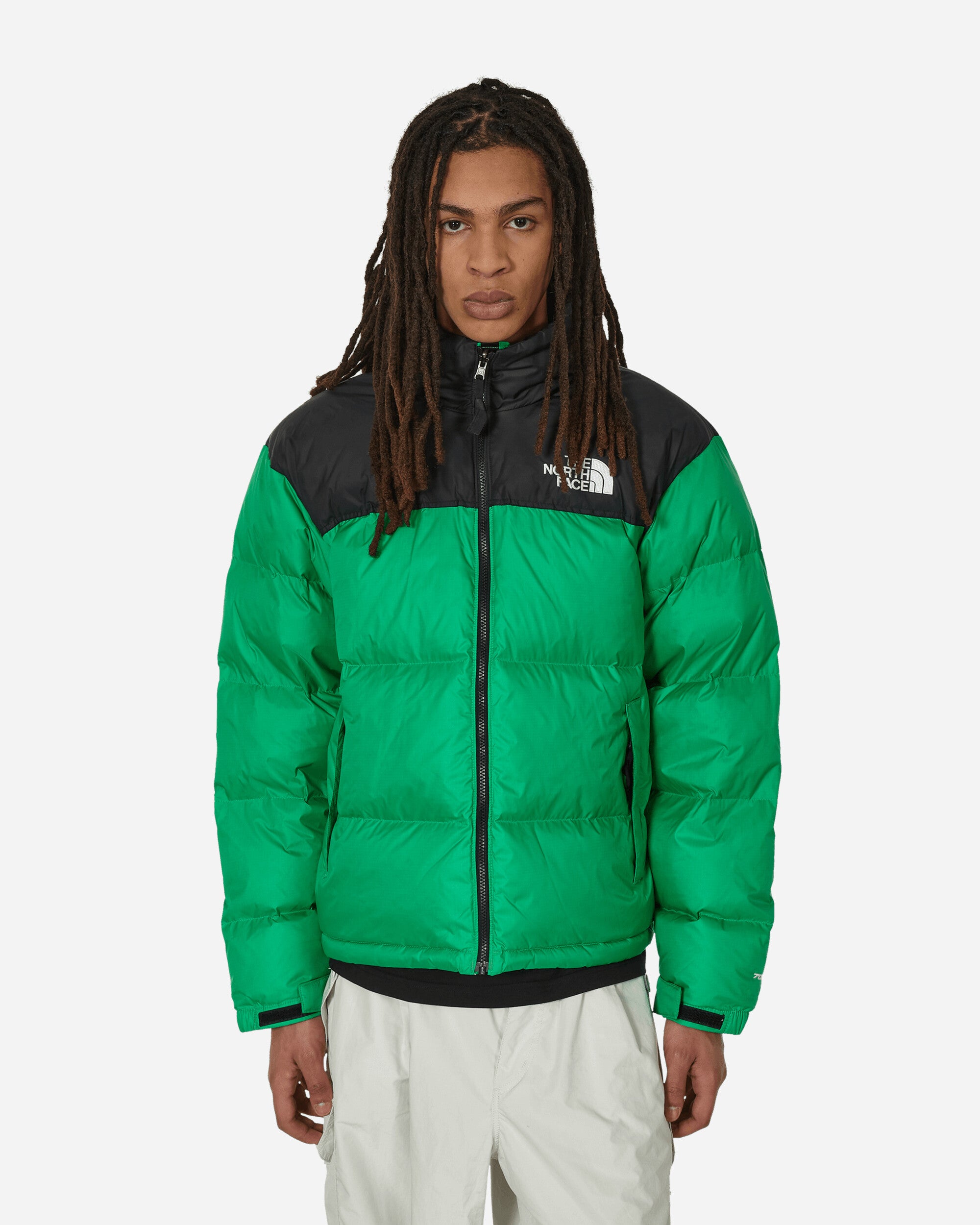 The North Face M 1996 Retro Nuptse Jacket Optic Emerald Coats and Jackets Down Jackets NF0A3C8D PO81