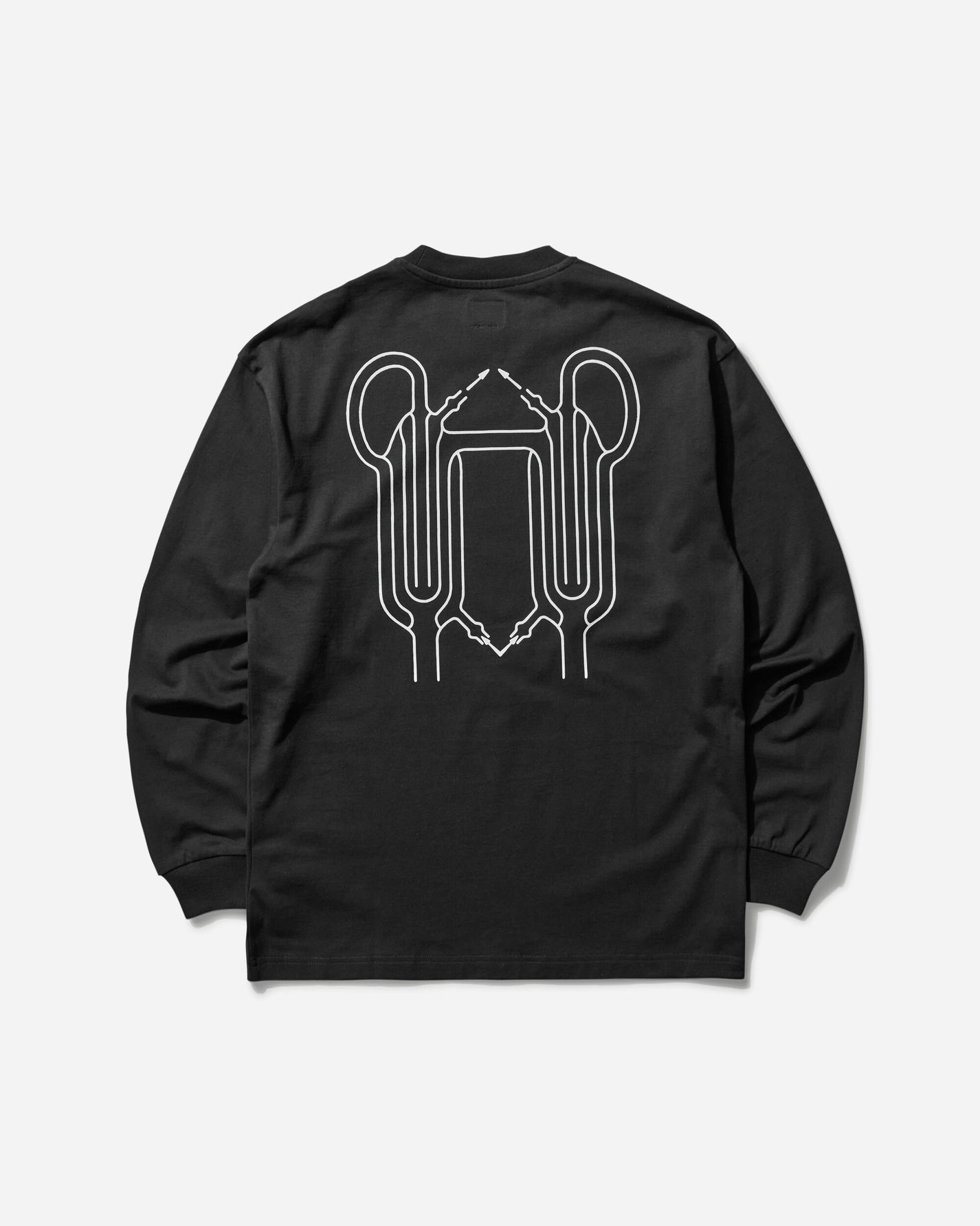 The Trilogy Tapes Ttt Winter Glassworks Longsleeve Black T-Shirts Longsleeve PN24053 BLACK