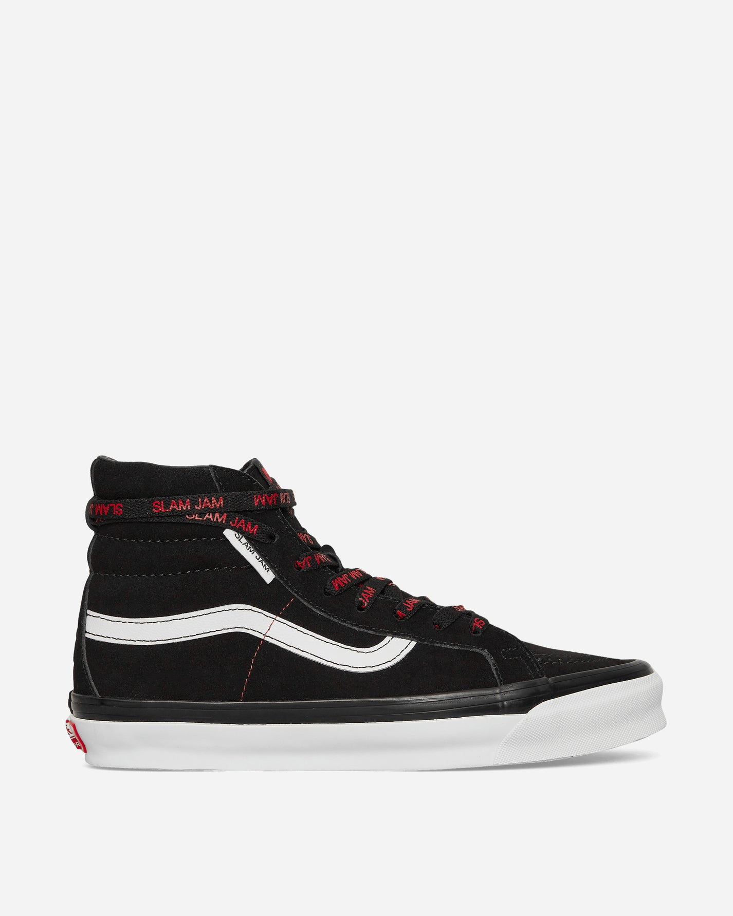 Vans Ua Og Sk8-Hi Lx Suede Black/Black White Sneakers High VN0A4BVBIWV1