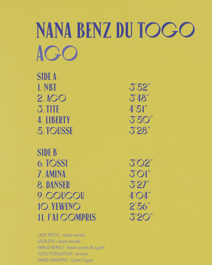 Vinyls Curated by Public Possession Nana Benz Du Togo - Ago Multi Music Vinyls KOS020LP 001