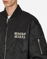 WACKO MARIA Ma-1 Flight Jacket ( Type-2 ) Black Coats and Jackets Bomber Jackets 23FW-WMO-ML02 BLACK