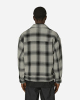 WACKO MARIA Ombre Check 50'S Jacket (Type-2) Gray  Coats and Jackets Bomber Jackets WMO-BL16 GRY