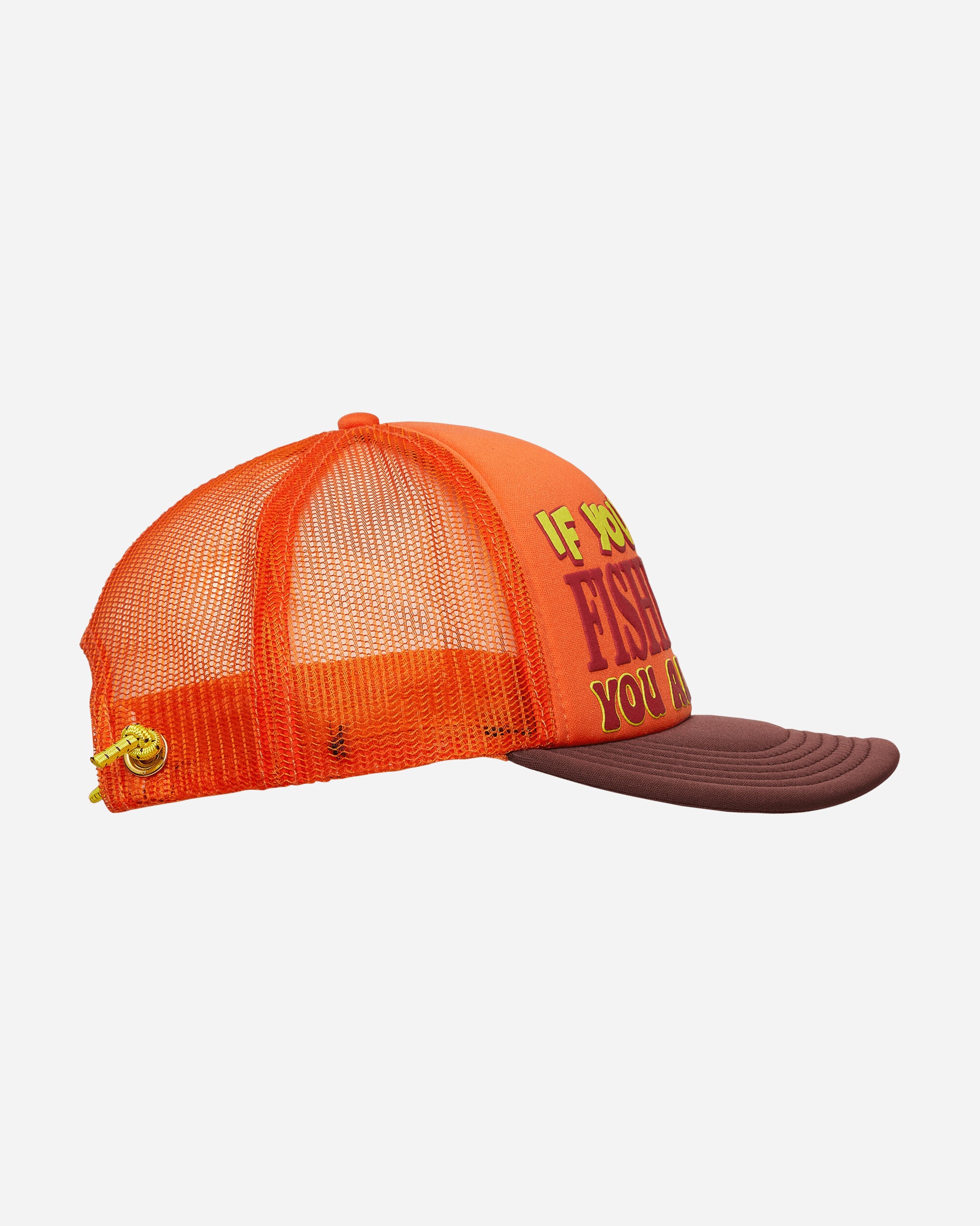 WESTERN HYDRODYNAMIC RESEARCH Fishing Hat Orange/Brown Hats Caps MWHR24SPSU4005 ORANGEBROWN