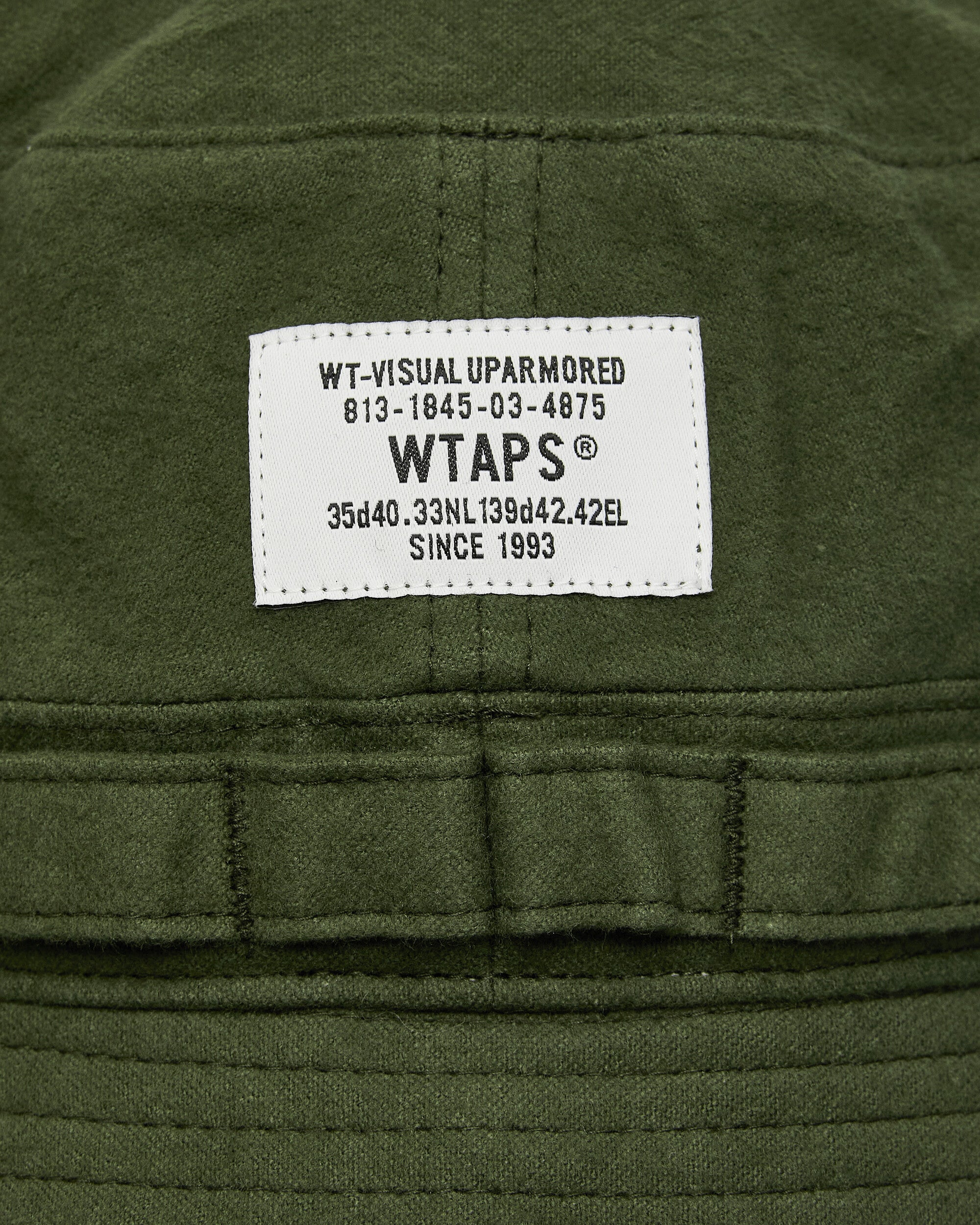 WTAPS Hat 20 Olive Drab Hats Bucket 242HCDT-HT20 002