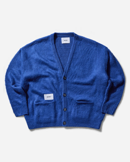 WTAPS Knit 02 Blue Knitwears Cardigans 242MADT-KNM02 002