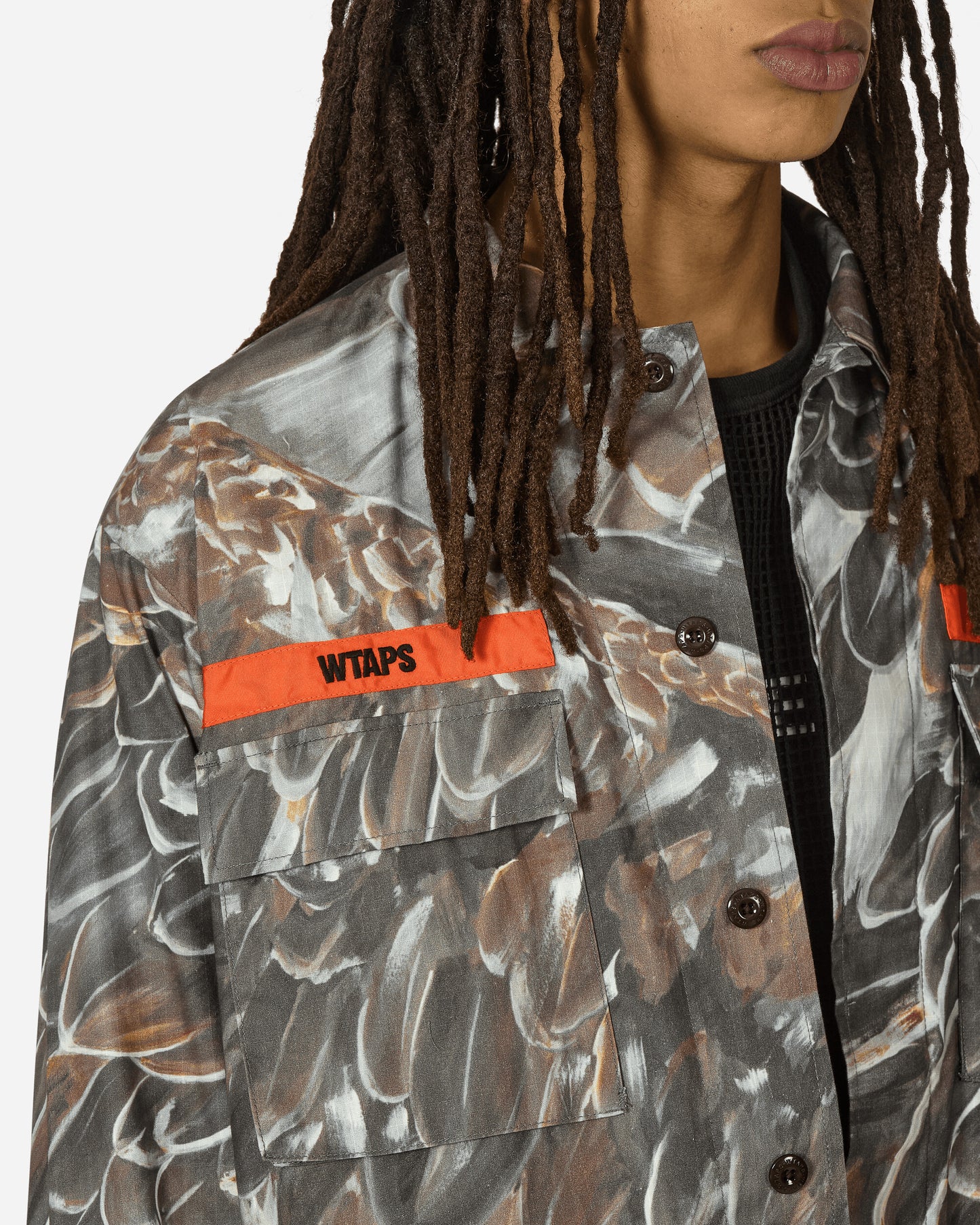 WTAPS Dt Shirts Wed Camo Shirts Longsleeve Shirt 241WVDT-SHM02 WCM