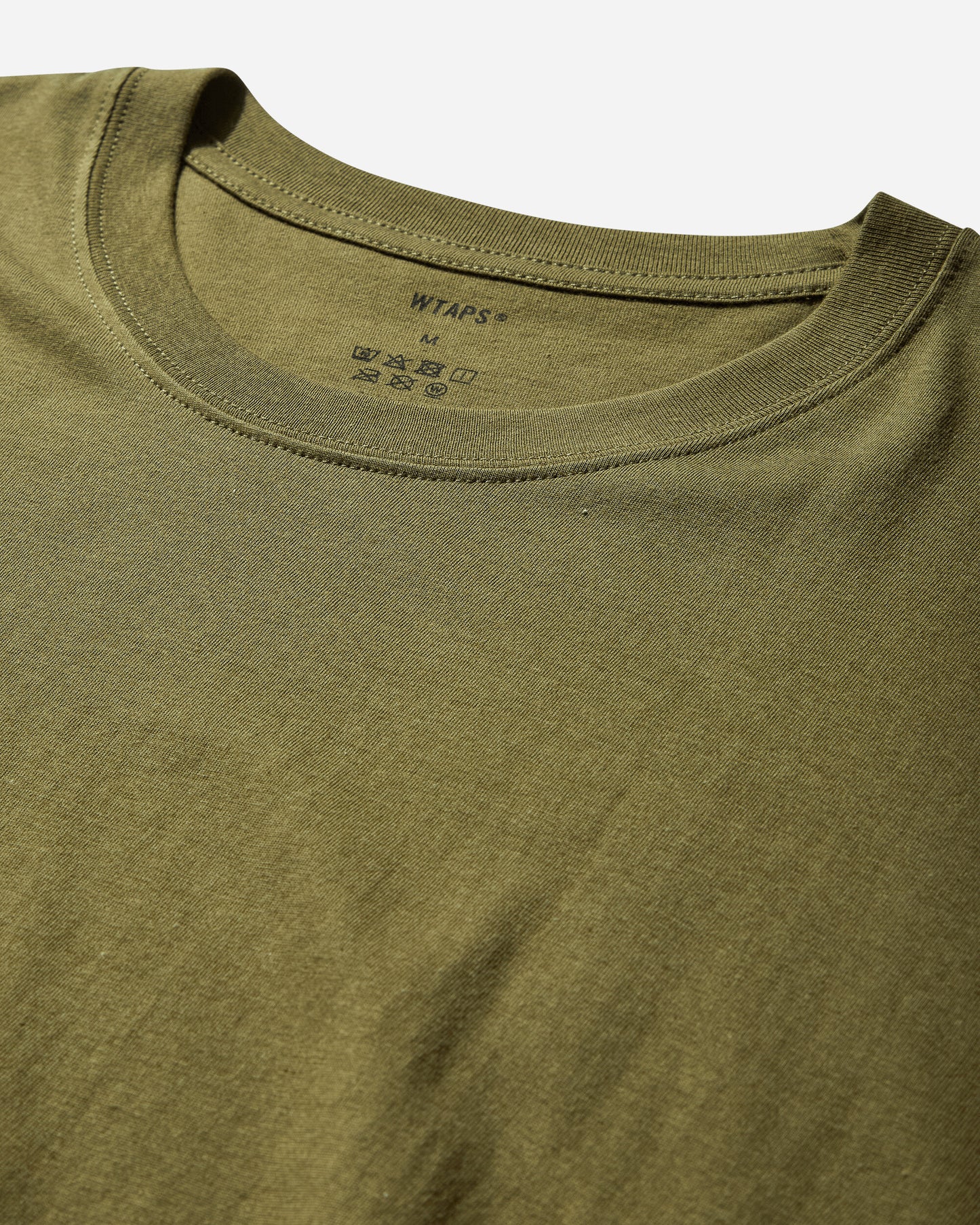 WTAPS Underwear 01 Olive Drab T-Shirts Shortsleeve 242MYDT-UWM01 003