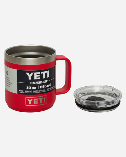 YETI Rambler 10 Oz Mug Rescue Red Equipment Bottles and Bowls 0314 SPR