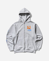 aNYthing Subway Series Zip-Up Heather Grey Sweatshirts Zip-Ups ANY-013 HTGRY