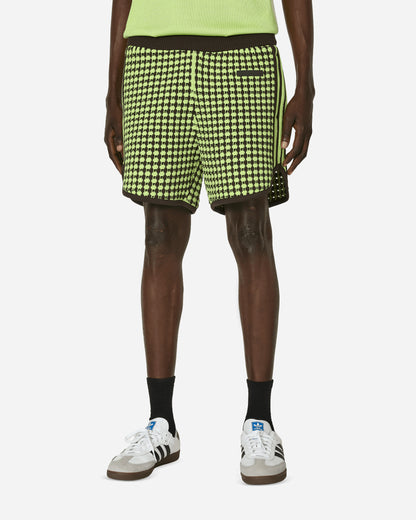 adidas Wb Crochet Shrt Frozen Yellow/Night Brown Shorts Short IY2048