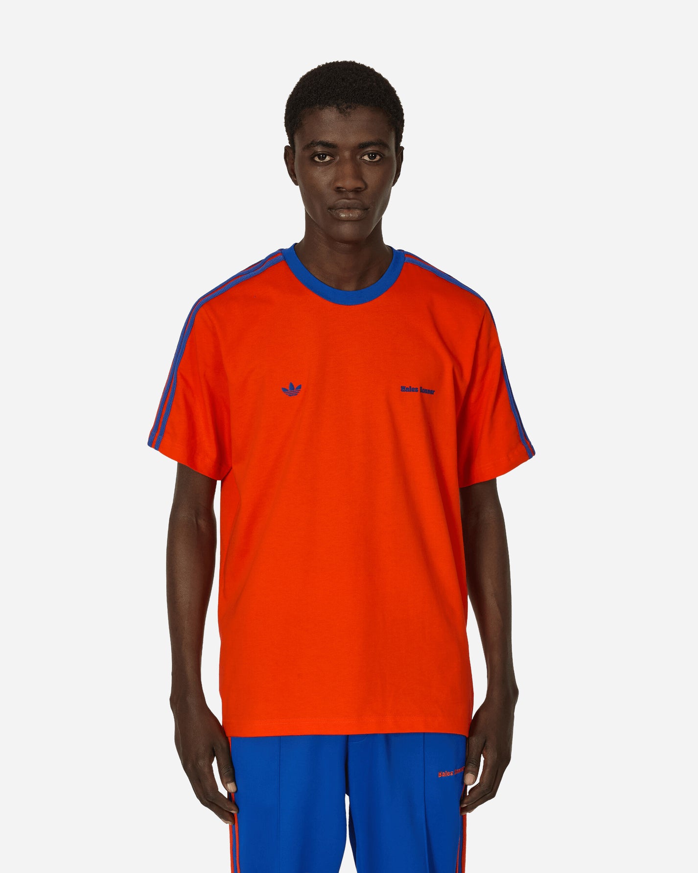 adidas Wb S/S Tee Bold Orange/Royal Blue T-Shirts Shortsleeve IZ1891