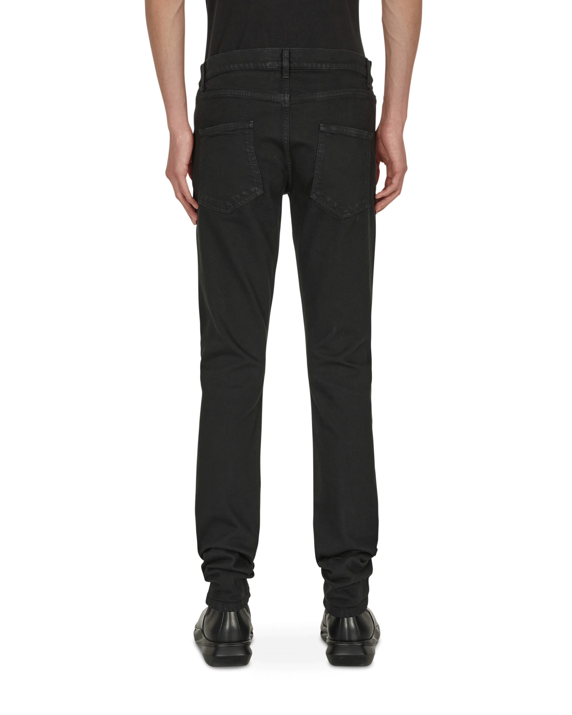 1017 Alyx 9SM 6 Pocket Skinny Black Pants Denim AAMPA0271FA01 BLK0001