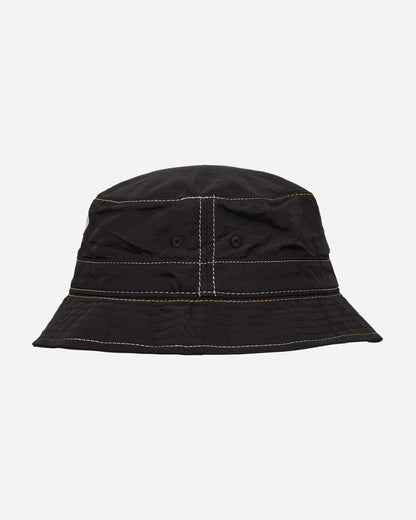 4 Worth Doing Gradient Stitch Nylon Bucket Black Hats Bucket 4WDSS23HT5 BLACK