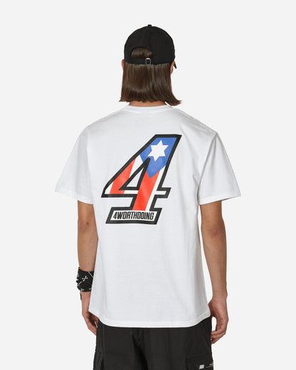 4 Worth Doing 4X2 T-Shirt White T-Shirts Shortsleeve 4WDSS23SS2 WHITE