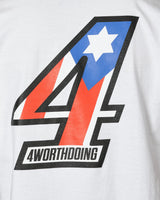 4 Worth Doing 4X2 T-Shirt White T-Shirts Shortsleeve 4WDSS23SS2 WHITE