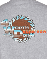 4 Worth Doing The Know-How Heather Gray T-Shirts Shortsleeve 4WDKNOWTEE HEATHER GRAY