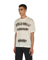 A-Cold Wall Rationale White T-Shirts Shortsleeve ACWMTS059 WHITE