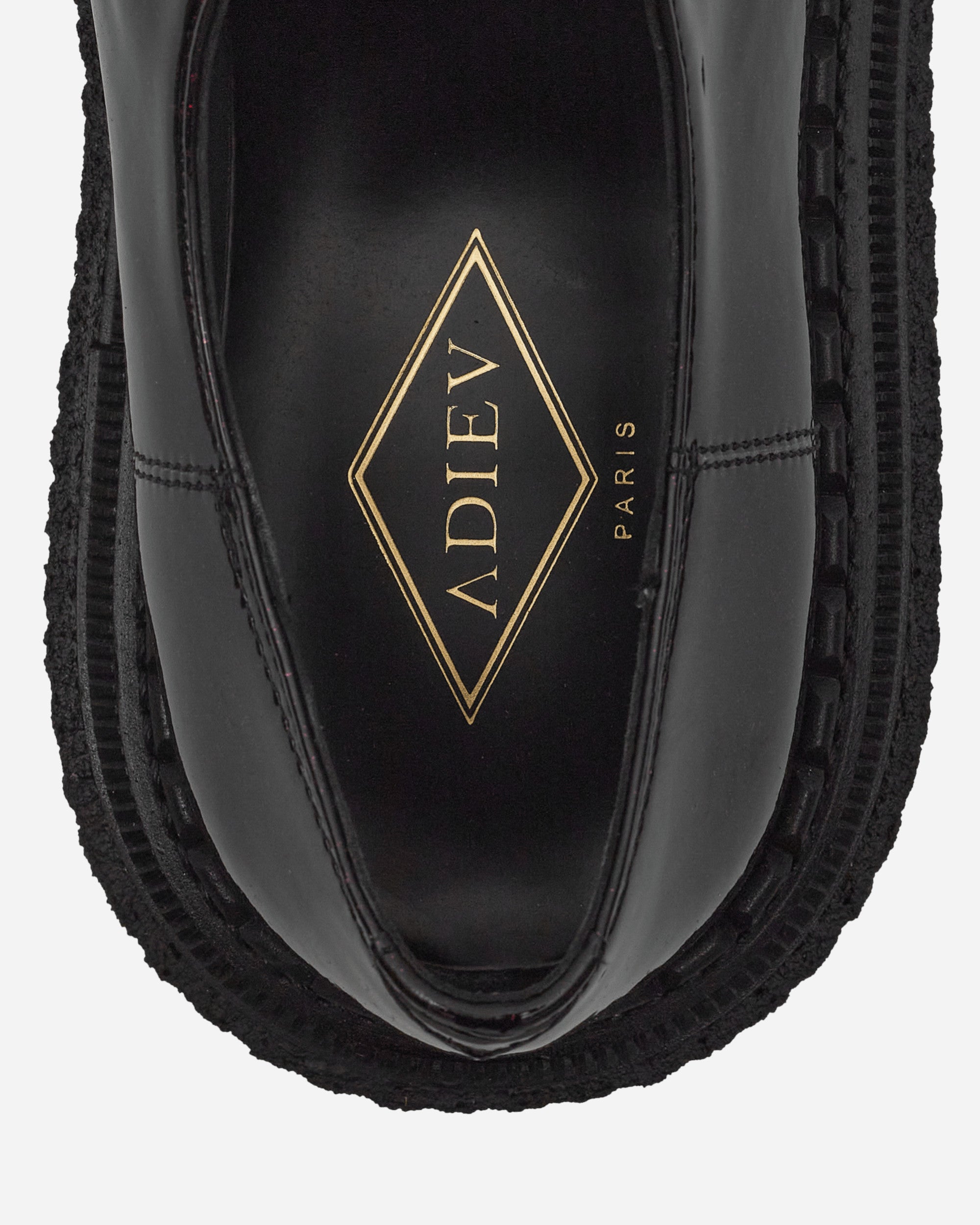 Adieu Paris Type 135 Black Classic Shoes Laced Up ADTYPE135 001