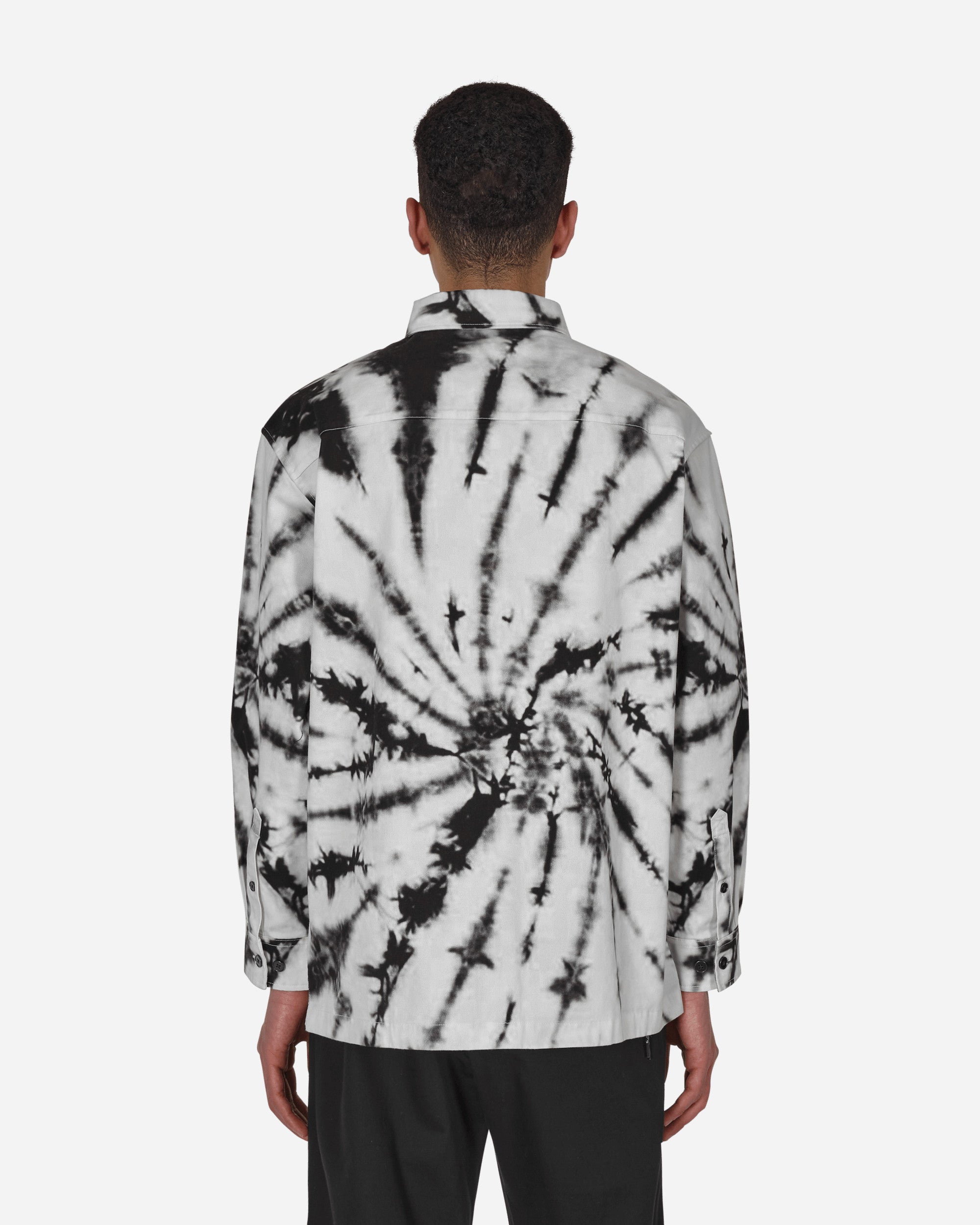 Aries Tie Dye Longsleeve Shirt White Shirts Longsleeve FIAR40000 WHT