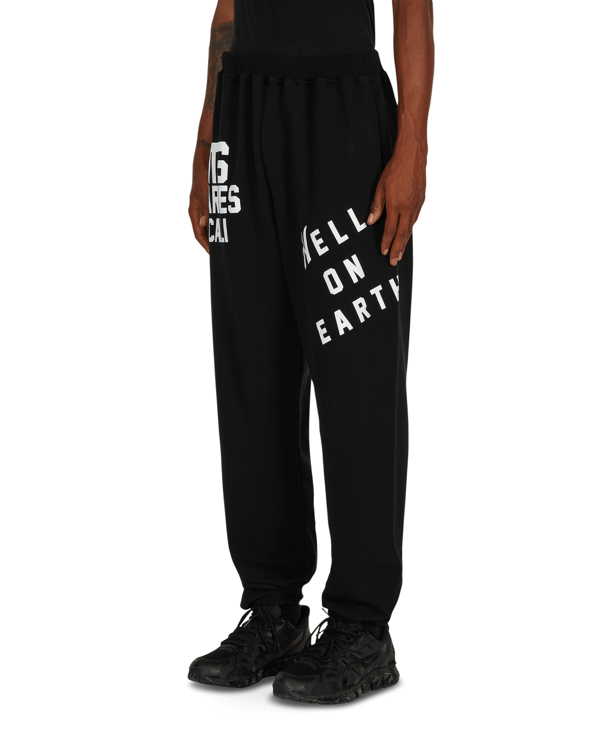 Aries Tutti Pazzi Sweatpant Black Pants Sweatpants NTAR30000 BLK