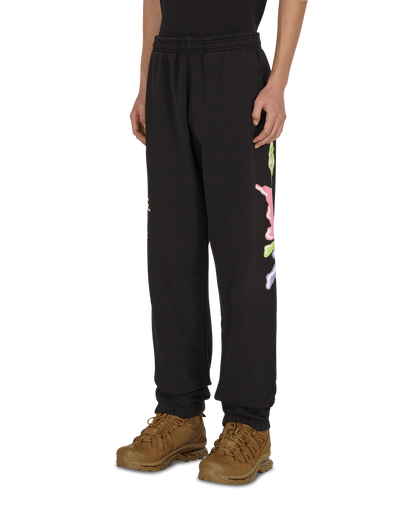 Brain Dead Paintmam Black Pants Sweatpants BDF21B00001954 BK01