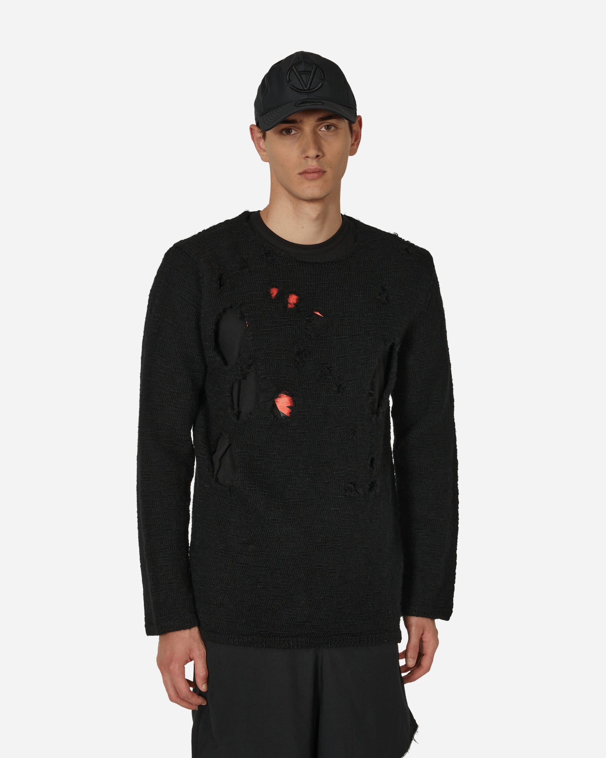 Comme Des Garçons Black Sweater Black Knitwears Sweaters 1L-N003-W23 1