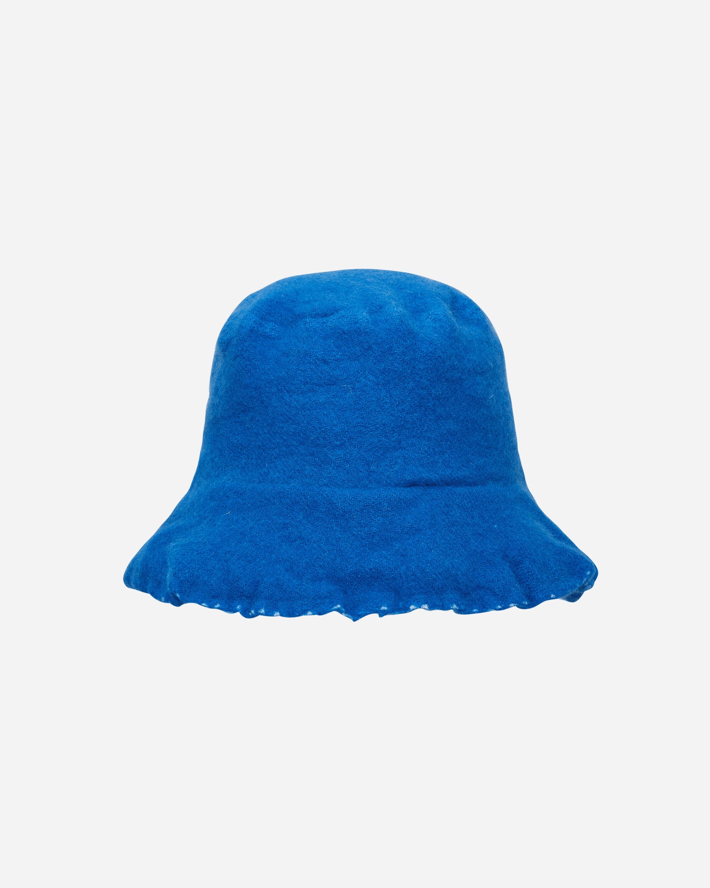 Comme Des Garçons Shirt Mens Bucket Hat Woven Blue Hats Bucket FL-K602-W23  2