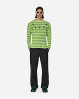 Cormio Damagoj Line Dyed Striped Green Knitwears Sweaters CORDAMAGOJ STRIPEDGREEN