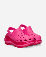 Crocs Wmns Classic Mega Crush Clog Hyper Pink Sandals and Slides Sandals and Mules CR207988 HYPERPINK