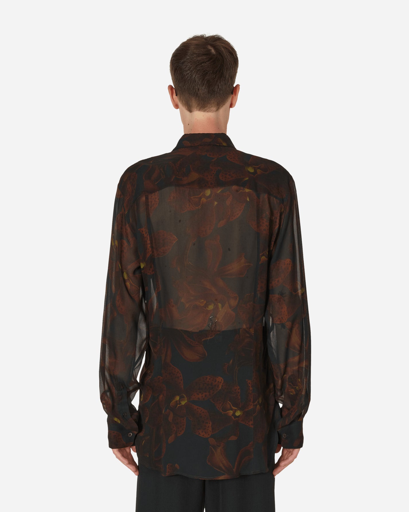 Dries Van Noten Carvie Shirt Black Shirts Longsleeve Shirt 232-020702-7004 900