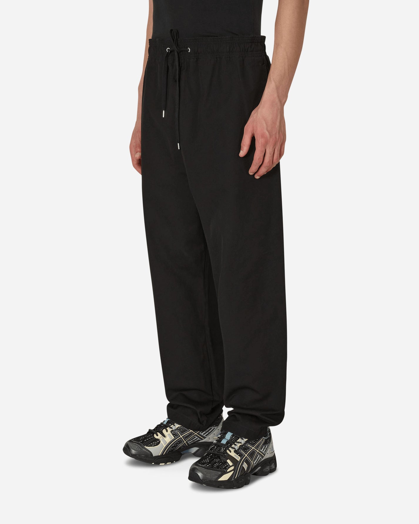 Instrumental No Side Seam Long Pants Black Pants Trousers I06PT021 BLACK