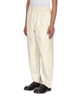 Jil Sander C 02 W Patches Cream White Pants Trousers JSMS312018-MS243800 280