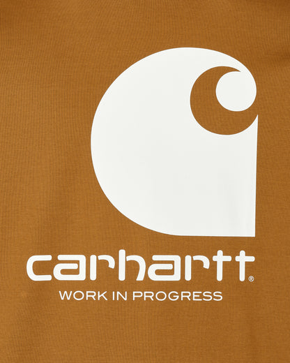 Junya Watanabe Man Men'S T-Shirt X Carhartt Brown T-Shirts Shortsleeve WK-T905-S23 1