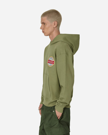 KENZO Paris Kenzo Hooded Sweatshirt Sage Green Sweatshirts Hoodies FD65SW0914MV 61