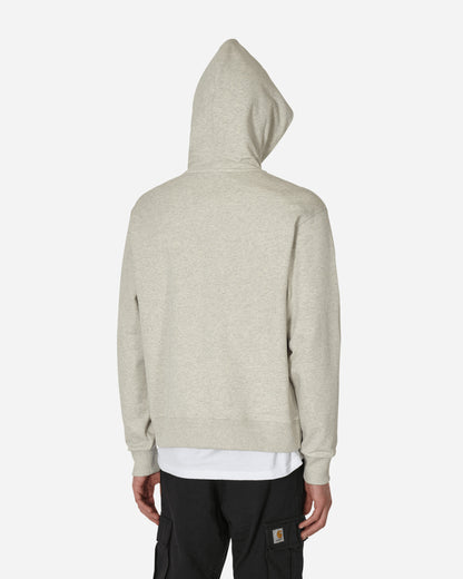 Kenzo Paris Boke Flower Crest Classic Hood Pale Grey Sweatshirts Hoodies FD55SW4414MF 93