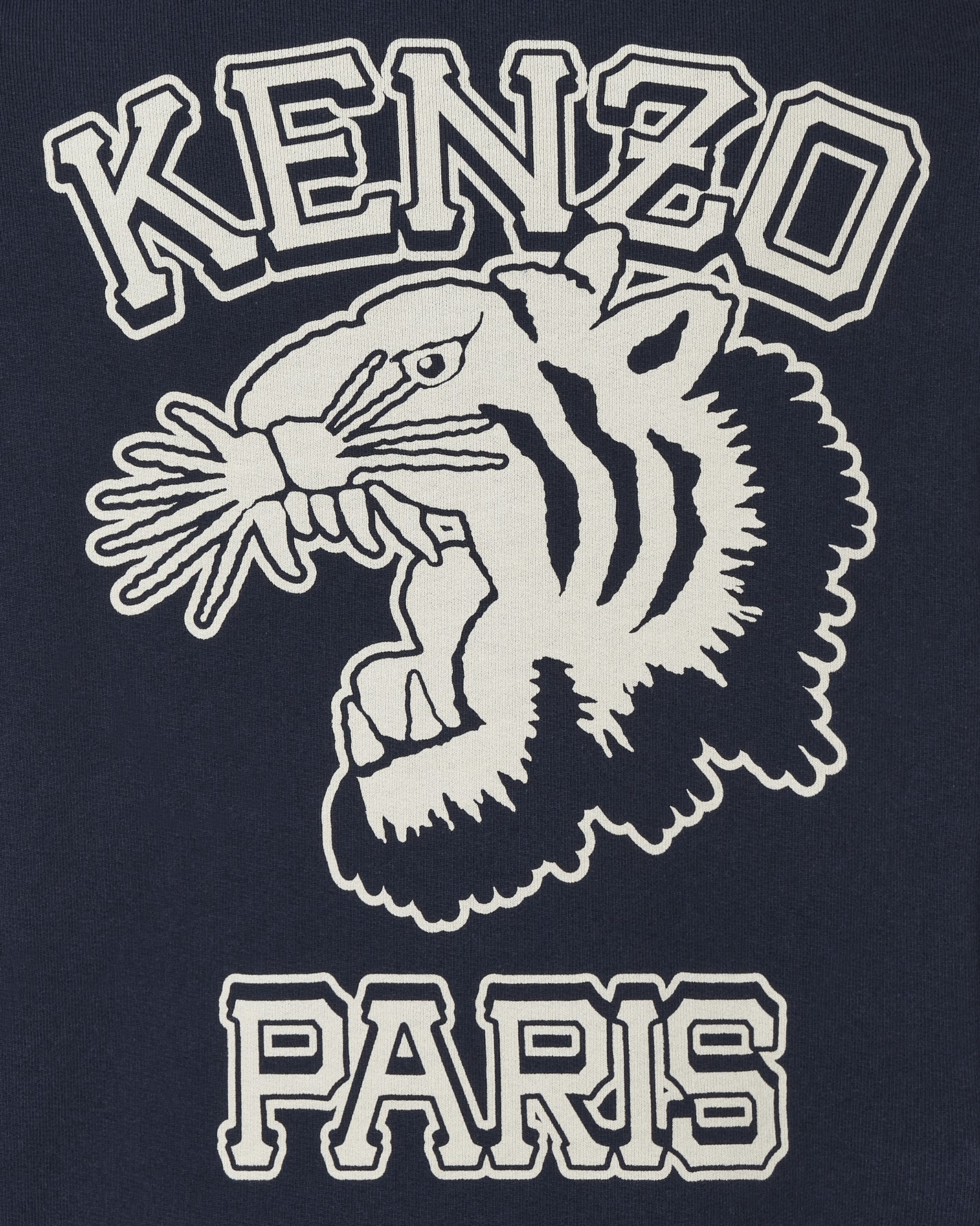 Kenzo Paris Hoodie Midnight Blue Sweatshirts Hoodies FC65SW4354MJ 77