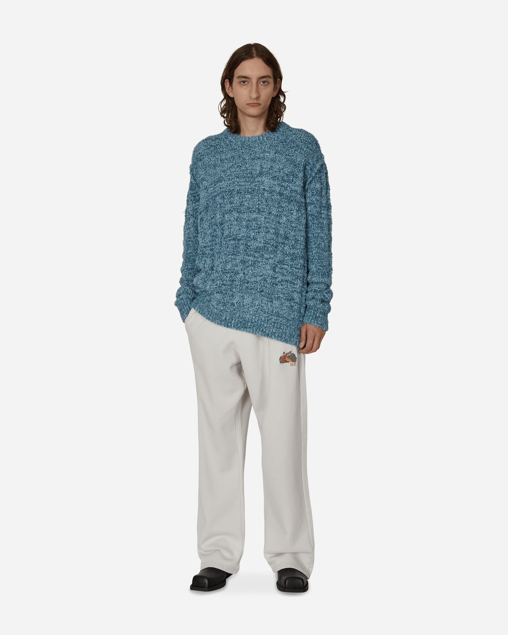 Maison Margiela Sweater Light blue Knitwears Sweaters S50GP0302 001F