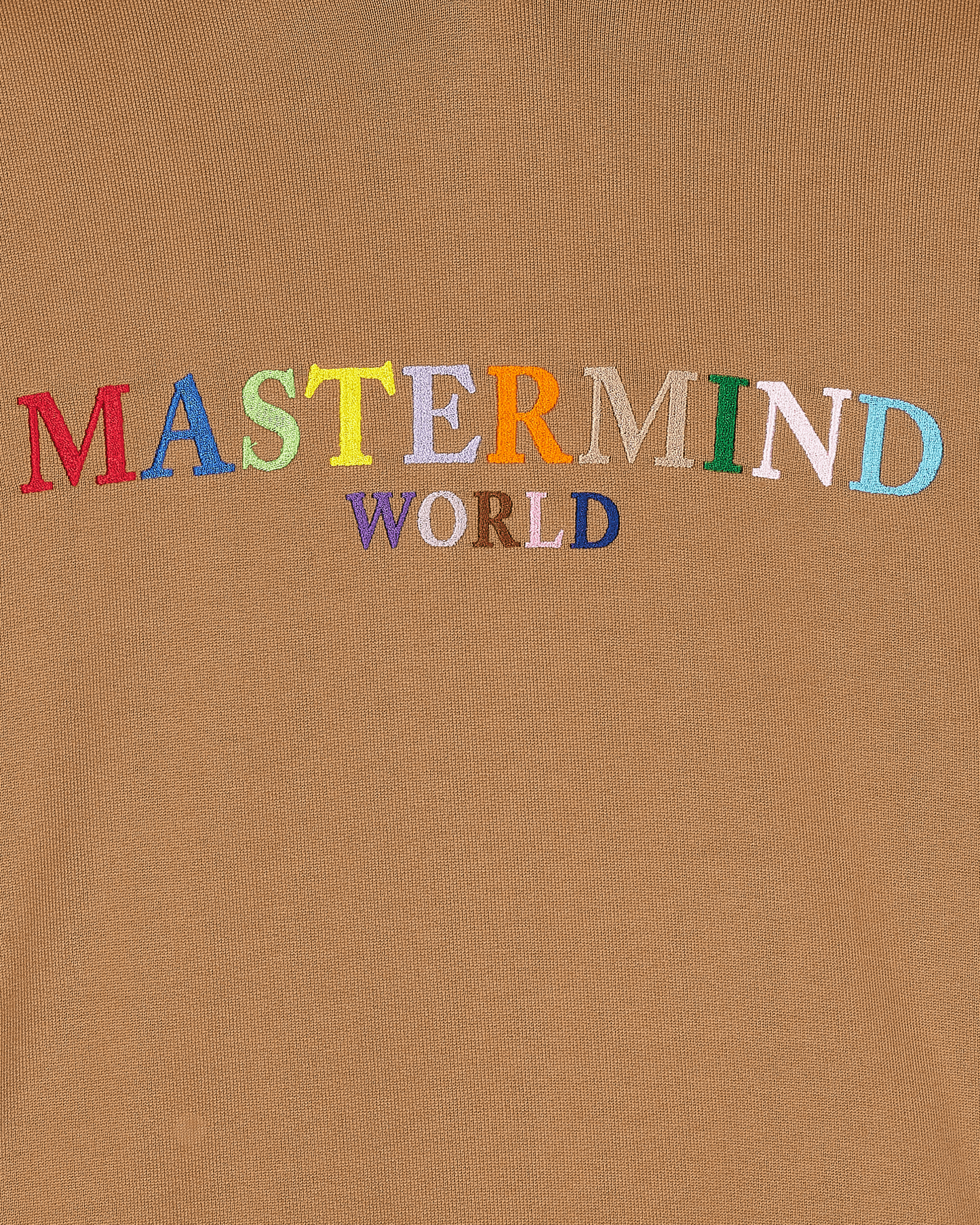 Mastermind World Hoodie Camel Sweatshirts Hoodies MW21S07-SW029-010 003