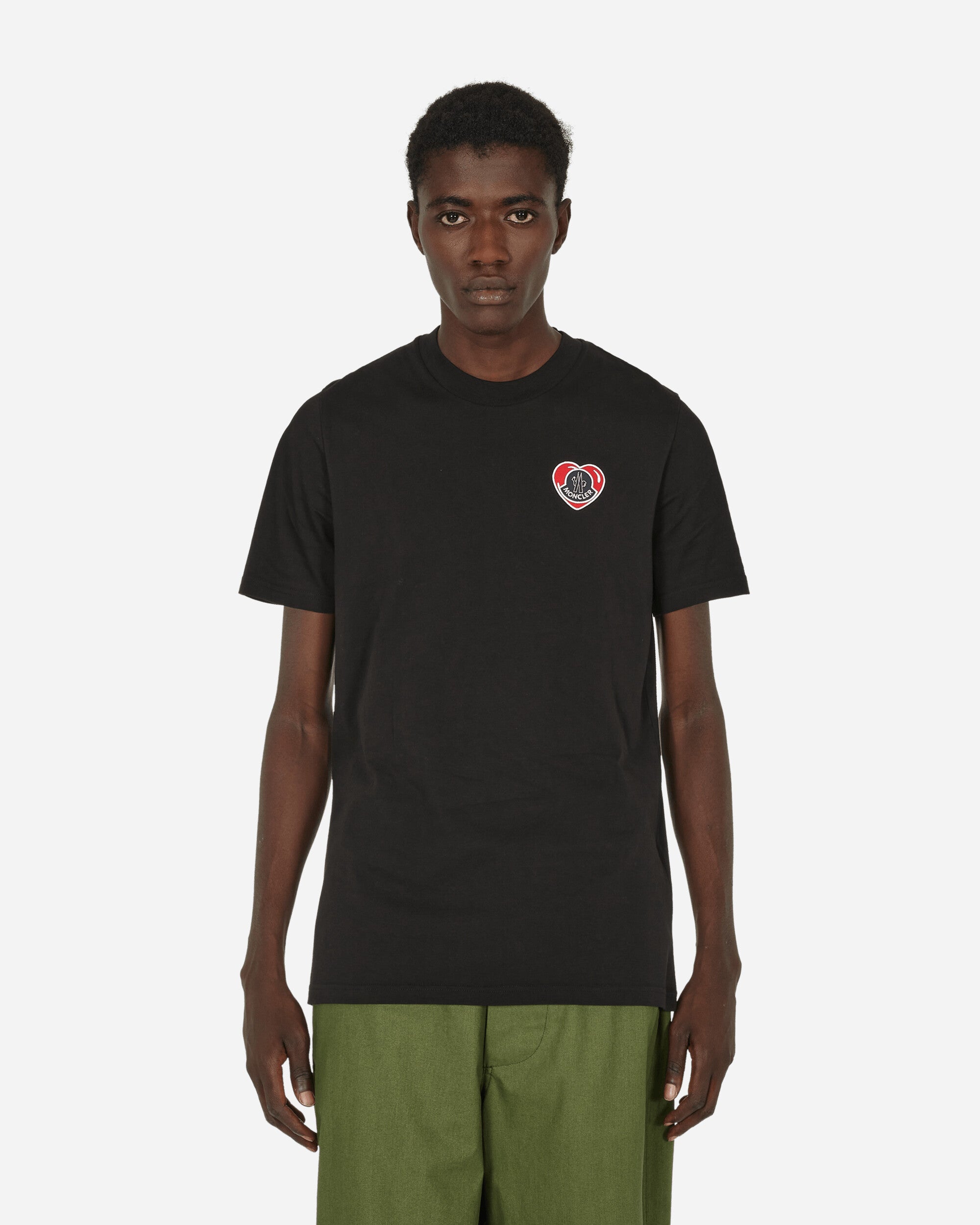 Moncler Logo T-Shirt Black - Slam Jam Official Store