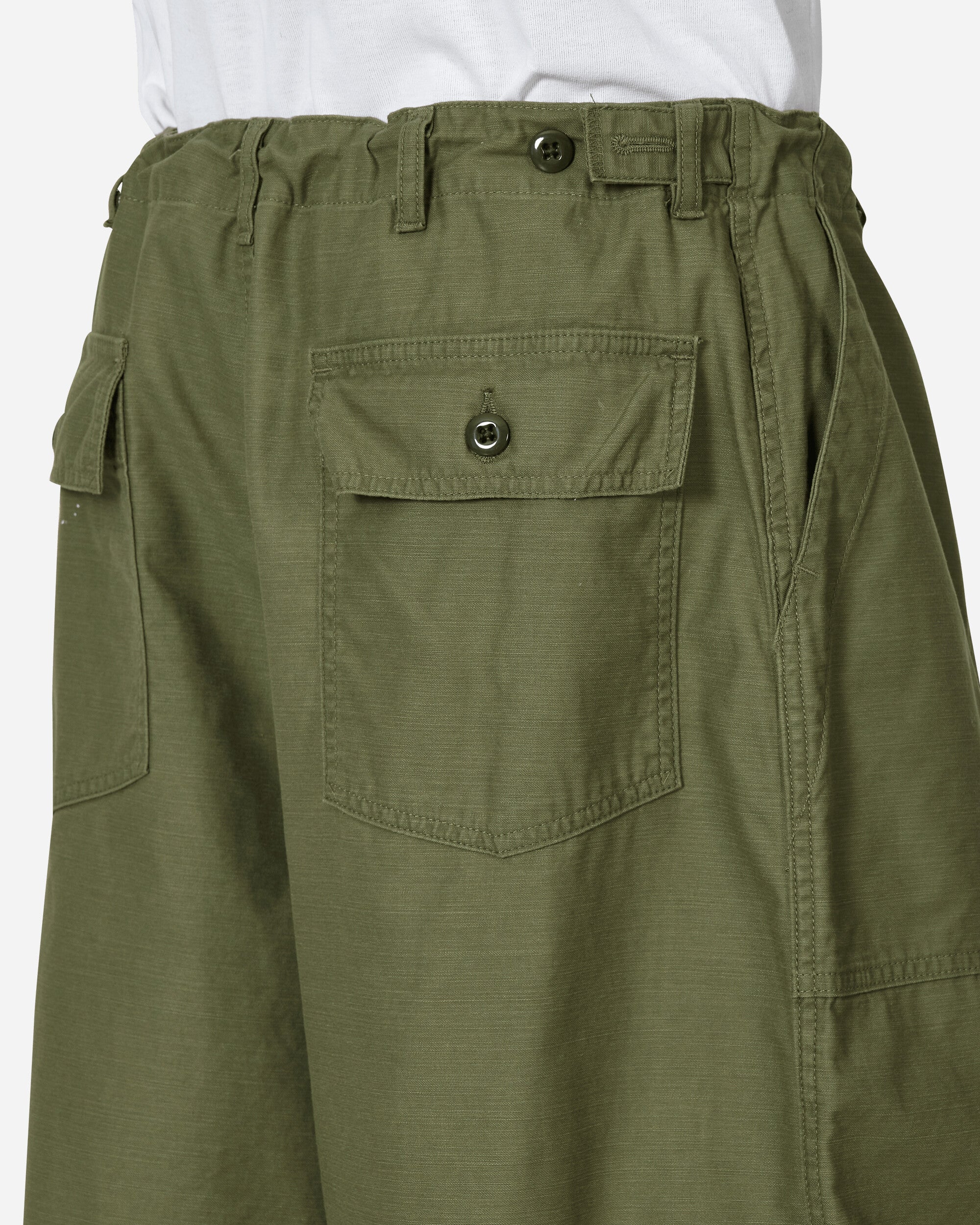 Needles H.D. Pant - Fatigue Olive Pants Cargo NS234 A