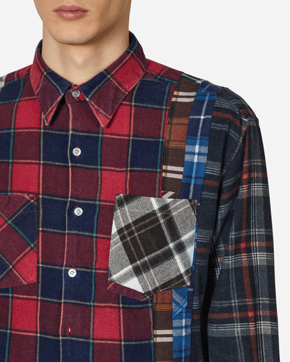 Needles Flannel Shirt - 7 Cuts Shirt Assorted Shirts Longsleeve Shirt MR346 1