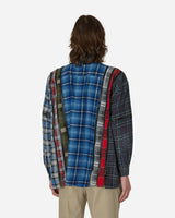 Needles Flannel Shirt - 7 Cuts Zipped Wide Shirt Assorted Shirts Longsleeve Shirt MR343 1016