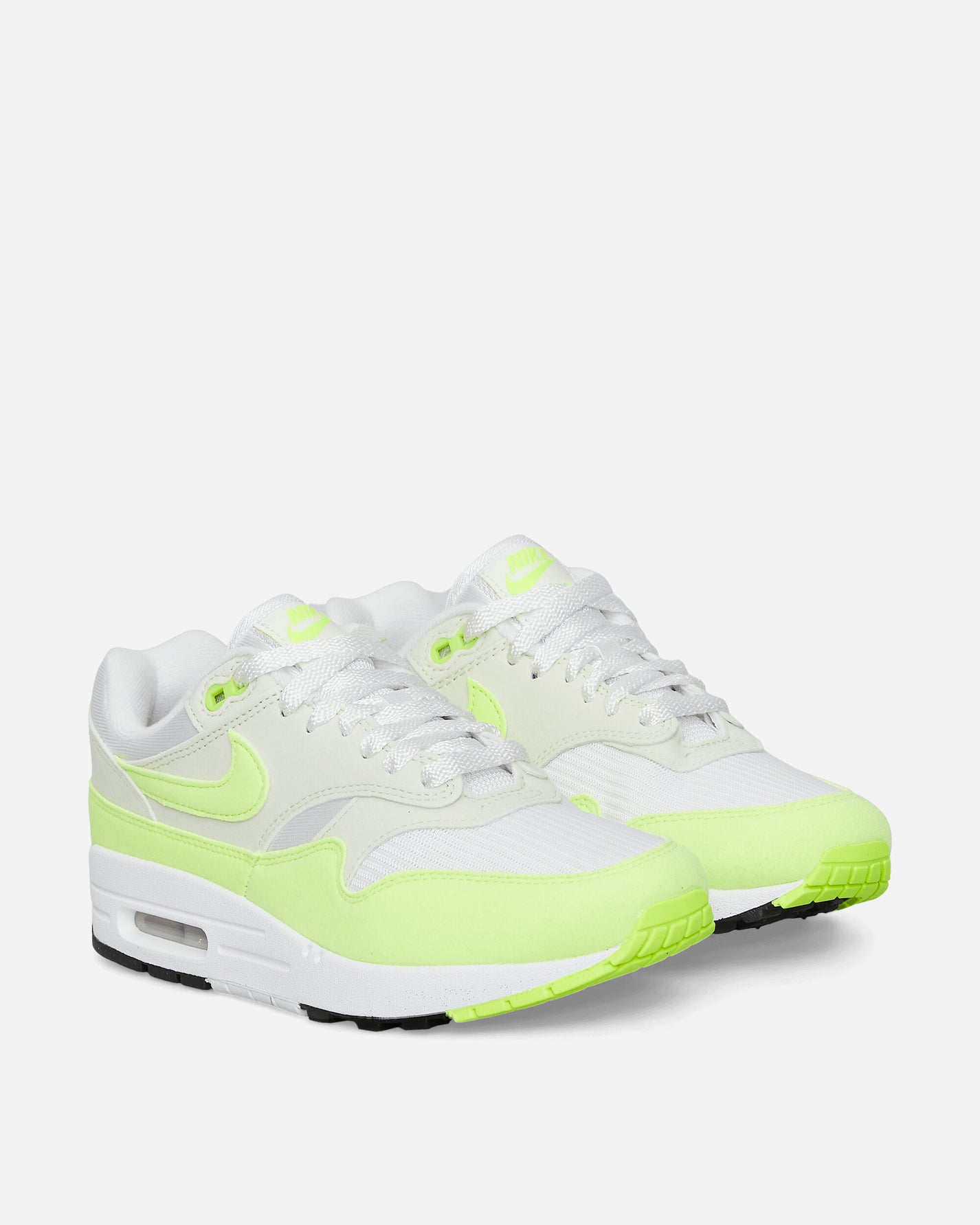 Nike Air Max 1 White/Volt Sneakers Low DZ2628-100