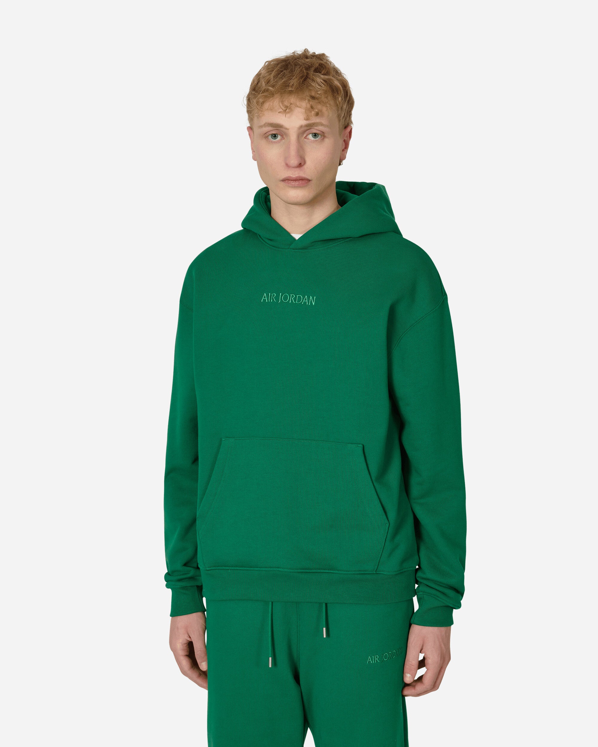 Nike Jordan Air Jordan Wm Flc Hoodie Pine Green Sweatshirts Hoodies FJ1966-302