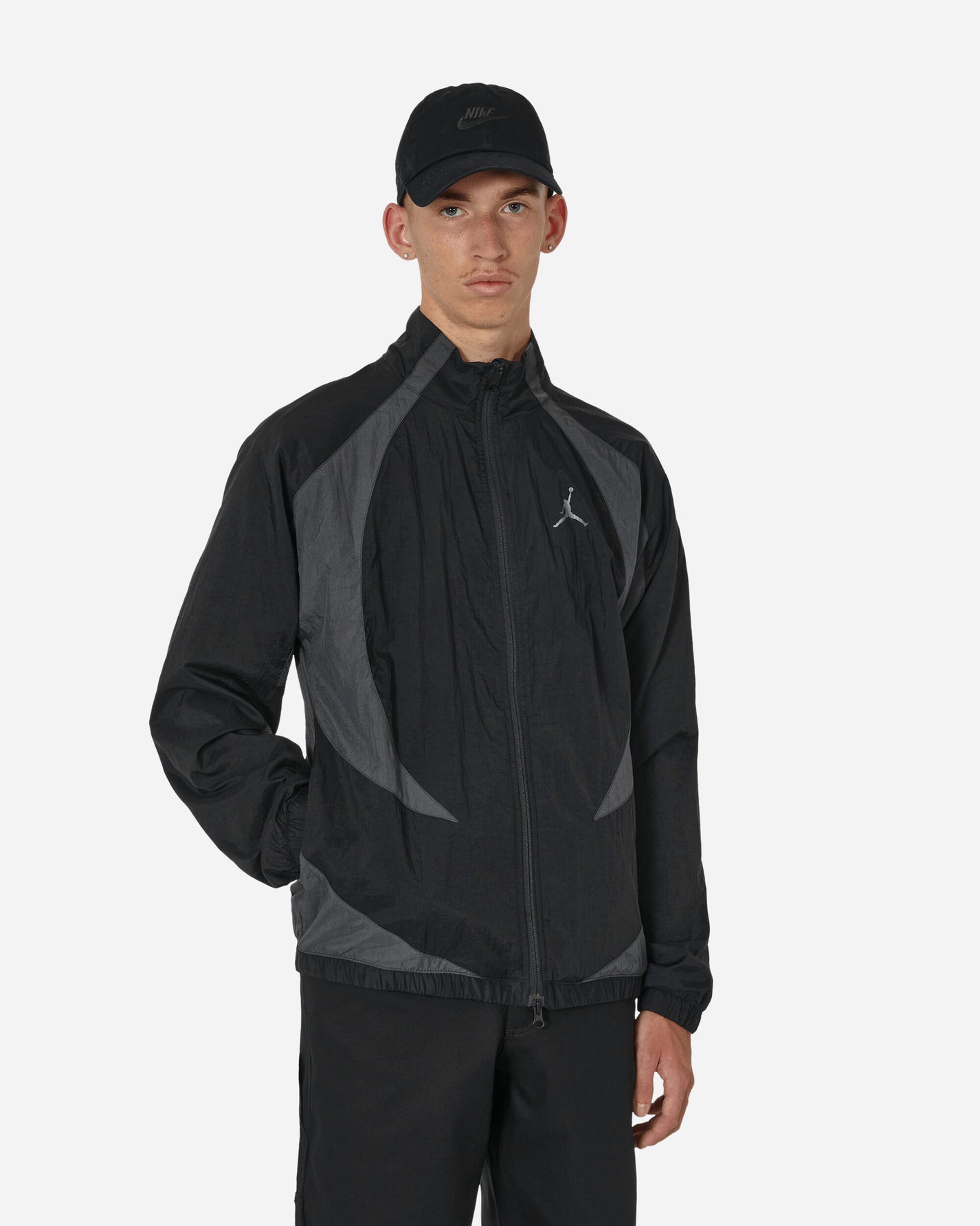 Nike Jordan M J Sprt Jam Warm Up Jacket Black/Dark Shadow/Lt Graphite Coats and Jackets Jackets DX9367-011