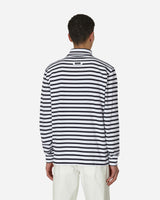 Noah Breton Stripe Turtleneck Navy/White T-Shirts Longsleeve KN091SS2 NVY