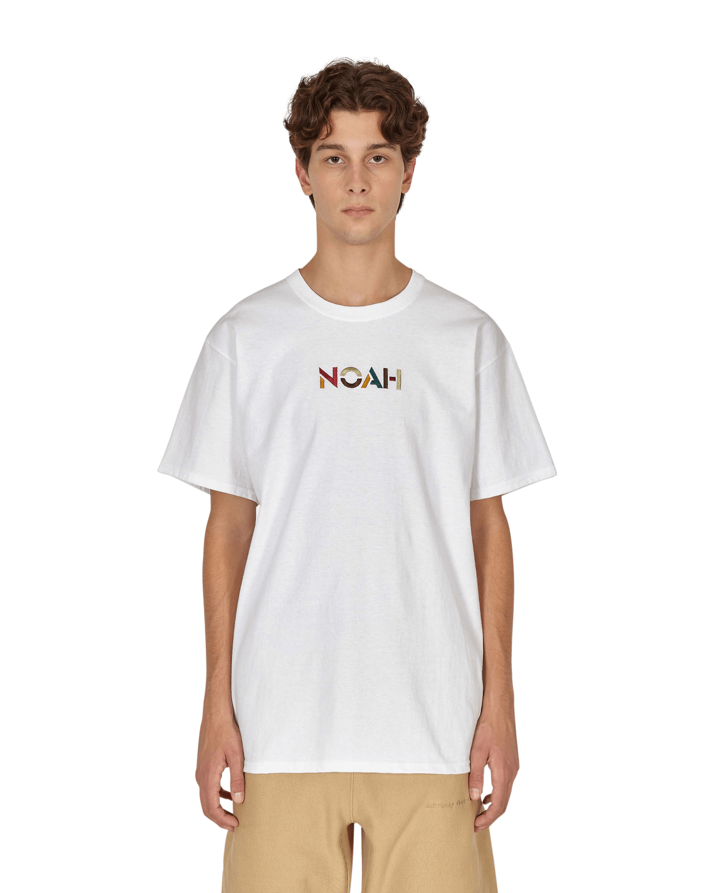 Noah Sign Tee White T-Shirts Shortsleeve T010FW21 WHT