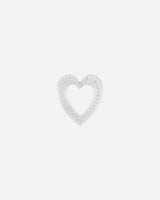 Safsafu Wmns Big Heart Earrings Transparent Jewellery Earrings 1-23-E1 004