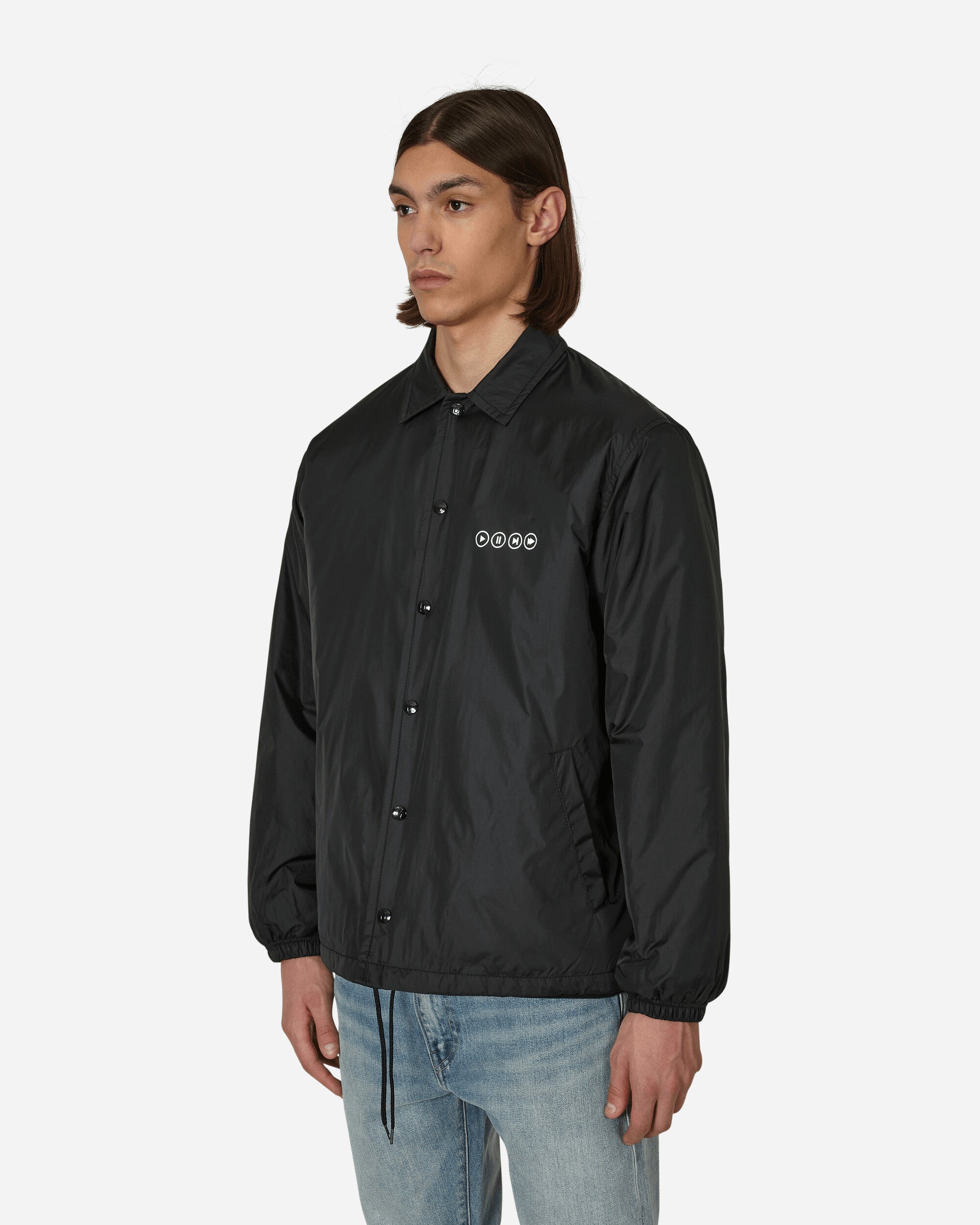 Sequel Coach Jacket Black Coats and Jackets Jackets SQ-22AW-JK-08  001